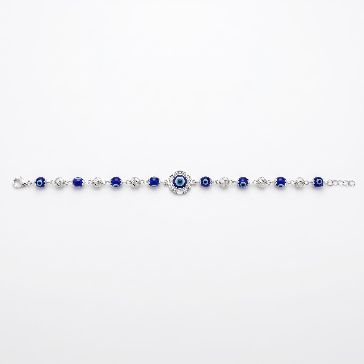 Evil Eye Bead Bracelet