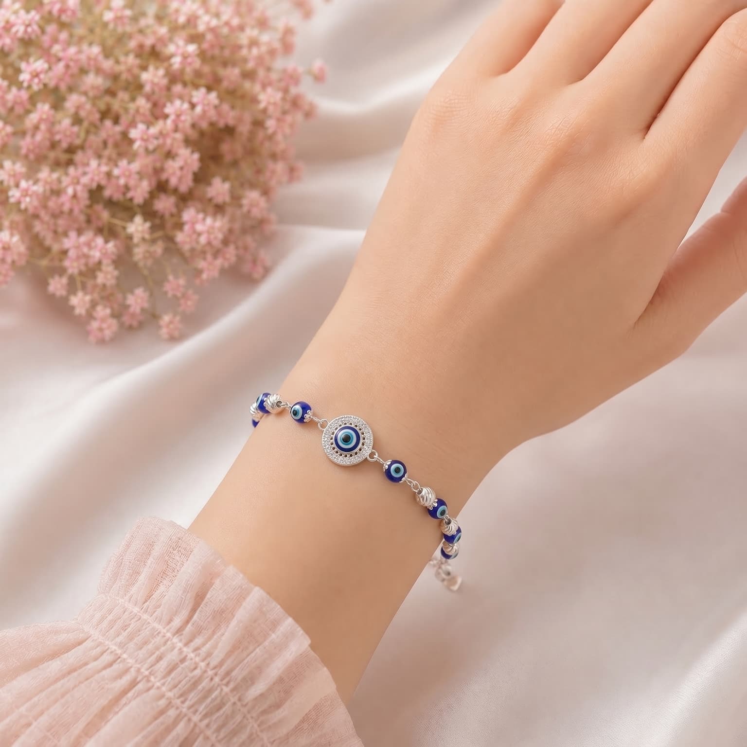 Evil Eye Bead Bracelet 4