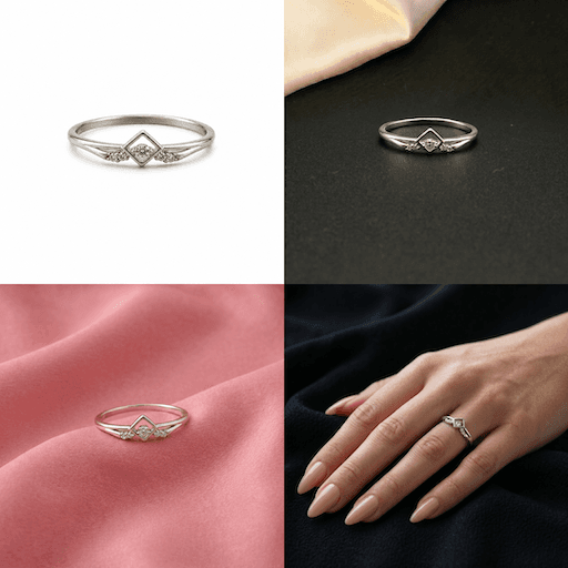 Kite Solitaire Ring 5