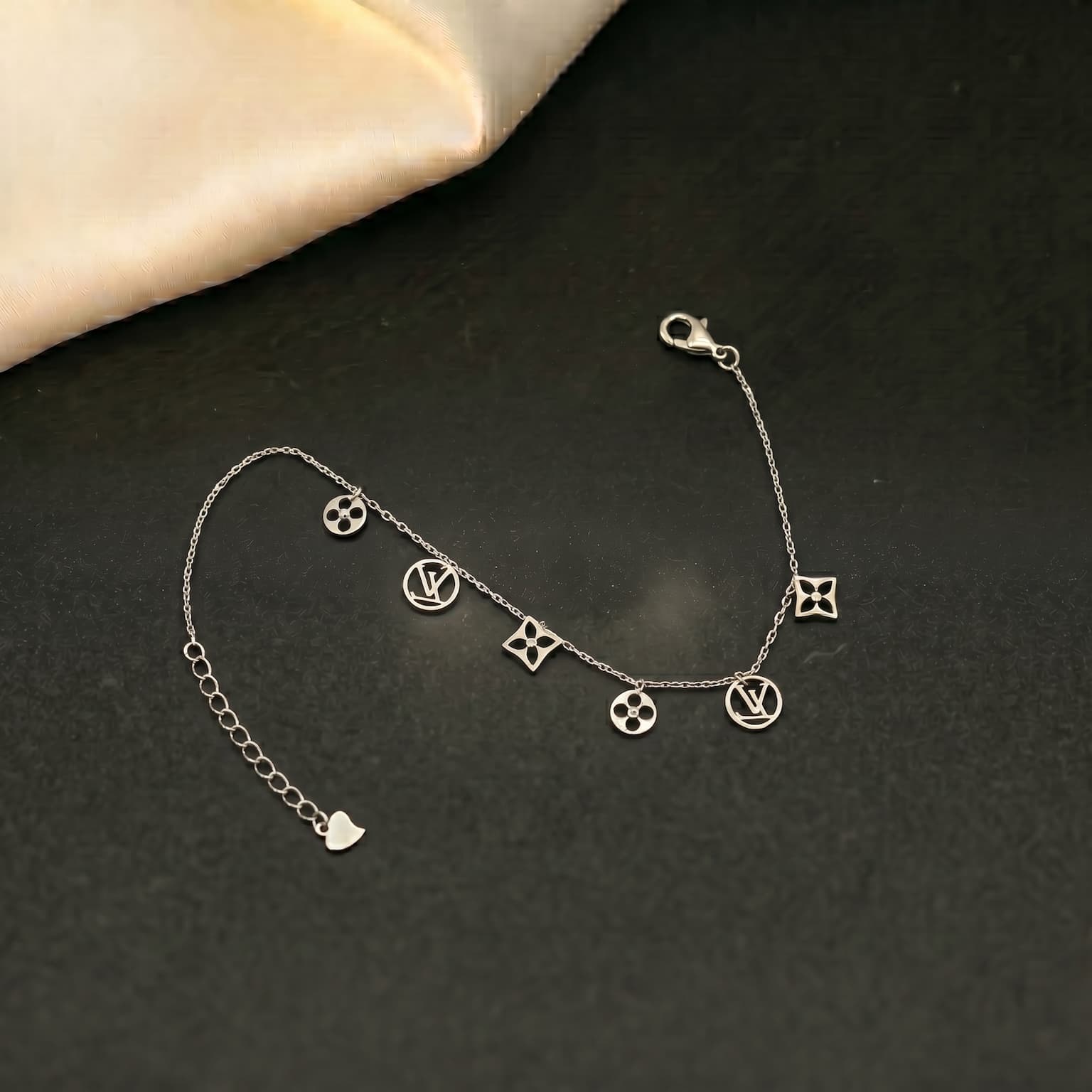 Monogram Charm Bracelet