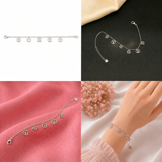 Monogram Charm Bracelet 5
