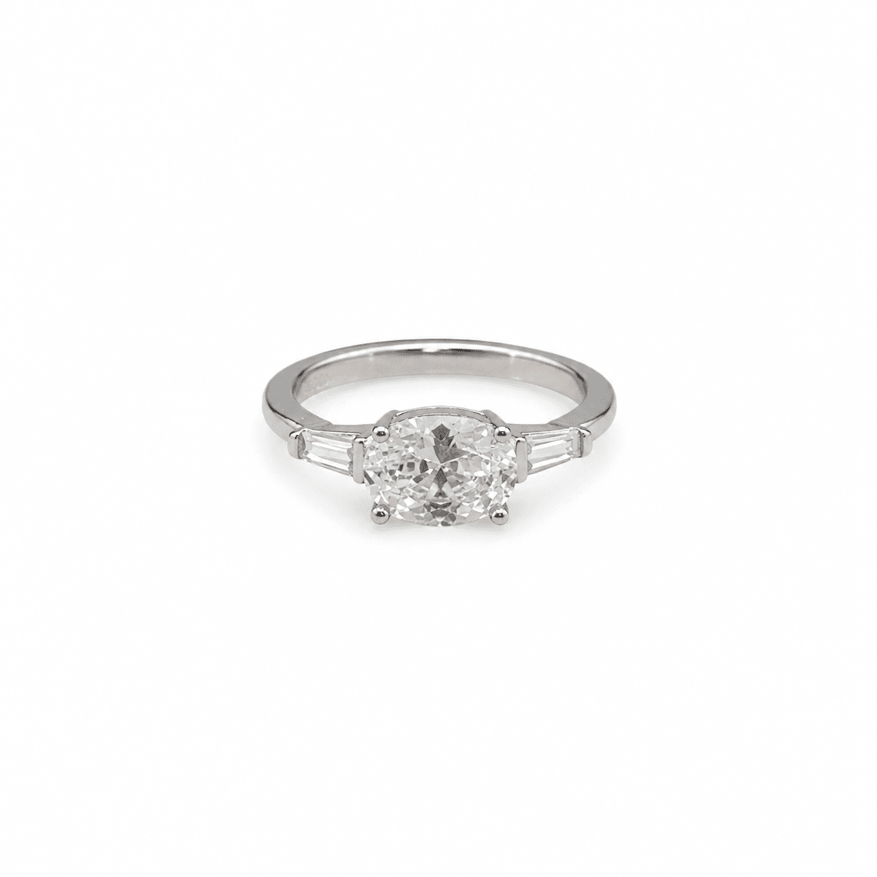 Baguette Trilogy Ring